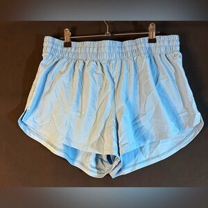 DSG Women's Athletic Shorts in Sky Blue